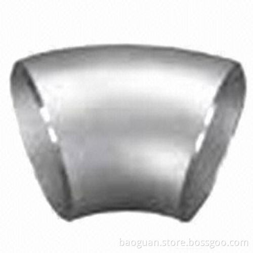 Stainless Steel 90° LR Elbow with SCH40, STD WT